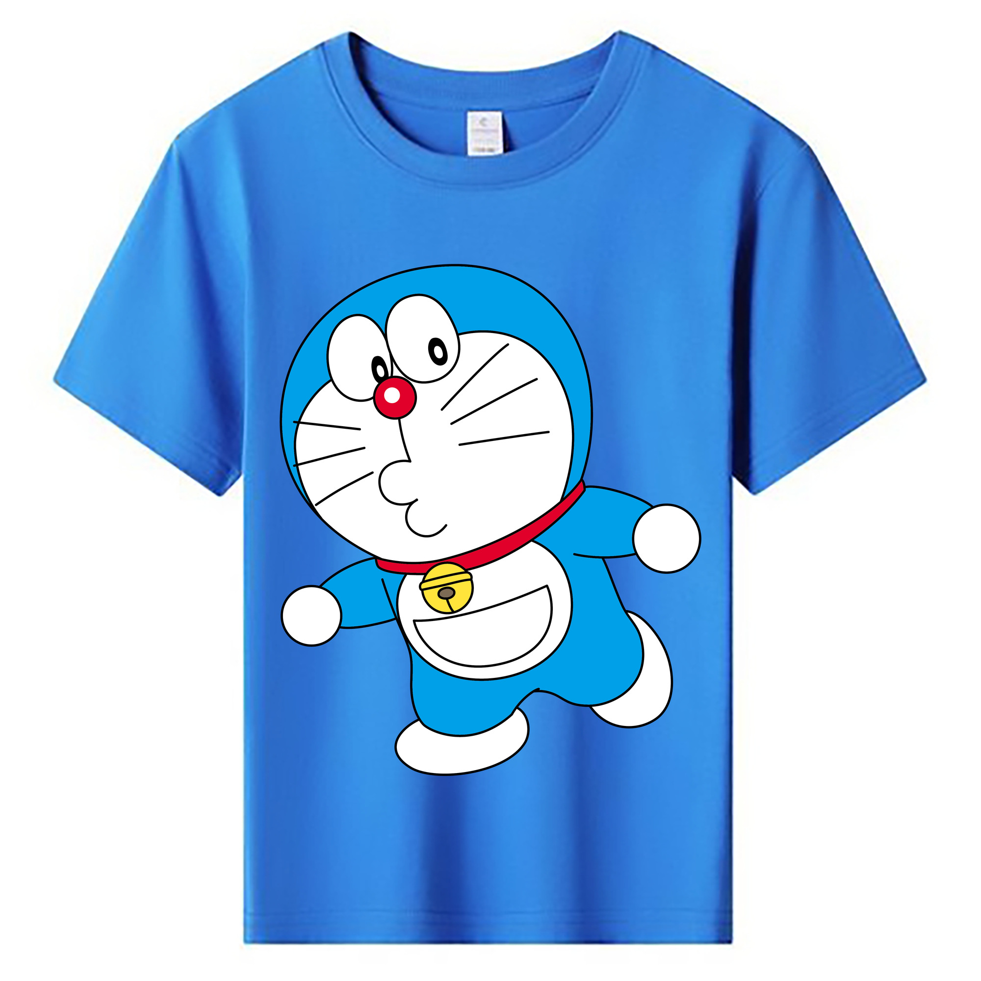 （画像用） ドラえもん Doraemon 綿100％キッズTシャツ（フロントプリント）